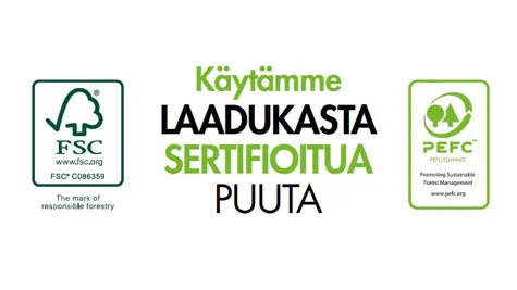 Sertifioitua puuta