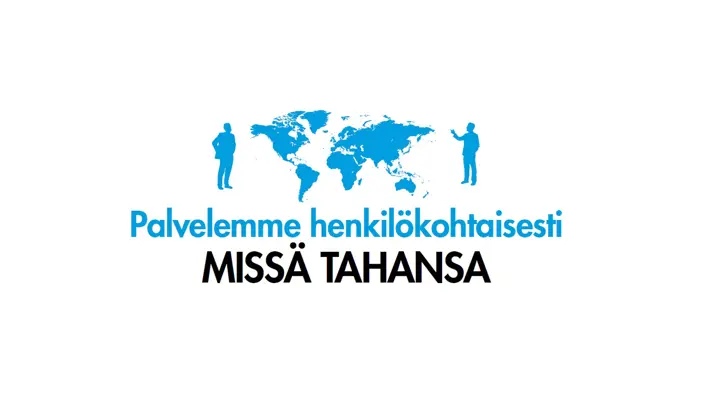 Palvelemme henkilökohtaisesti